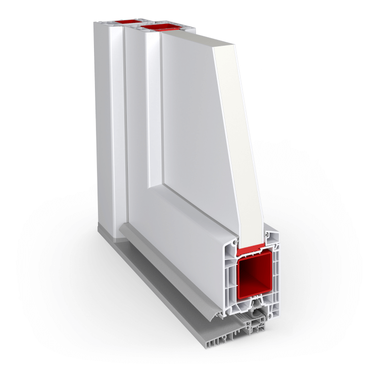 Porte d'entrée PVC