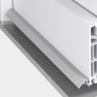 Gouttière en aluminium