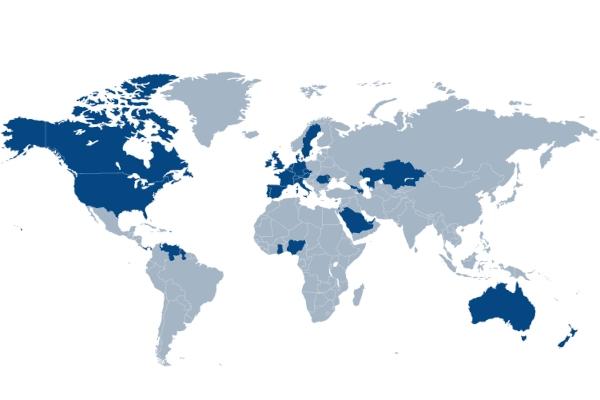 Carte du monde