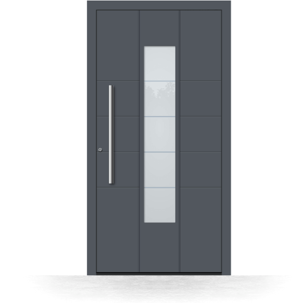 Portes d'entrée Aluminium