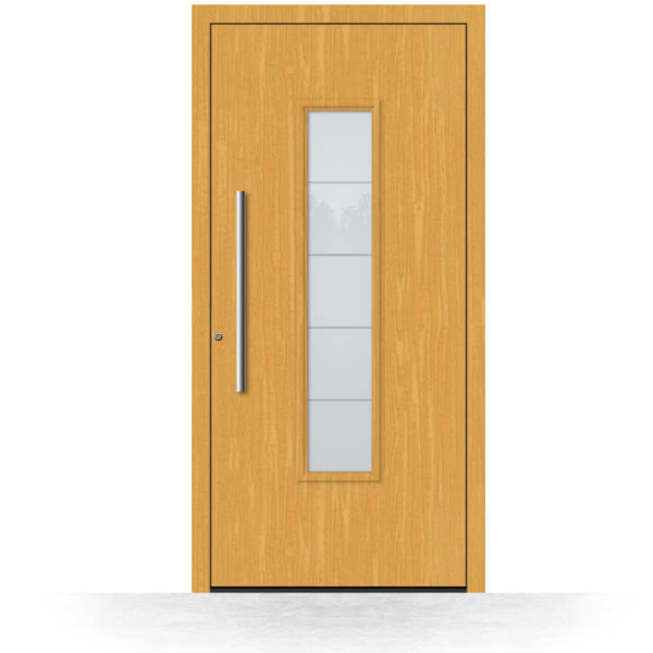 Portes d'entrée Bois