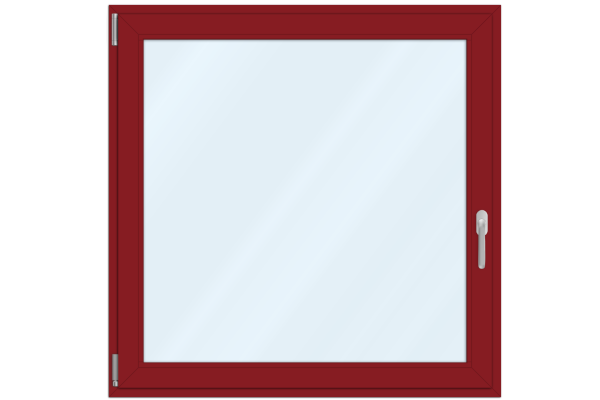 Fenêtres aluminium rouge rubis