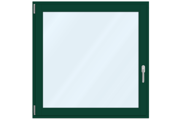  Fenêtres PVC vert mousse