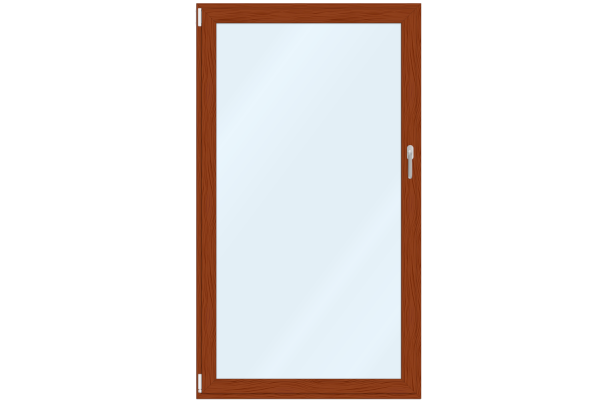  Portes-fenêtres PVC chêne doré