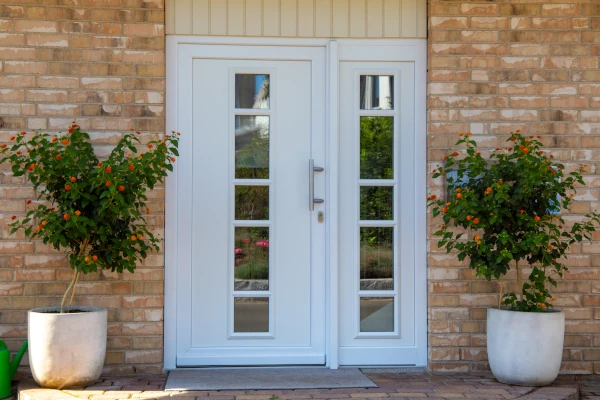 Porte d'entrée PVC