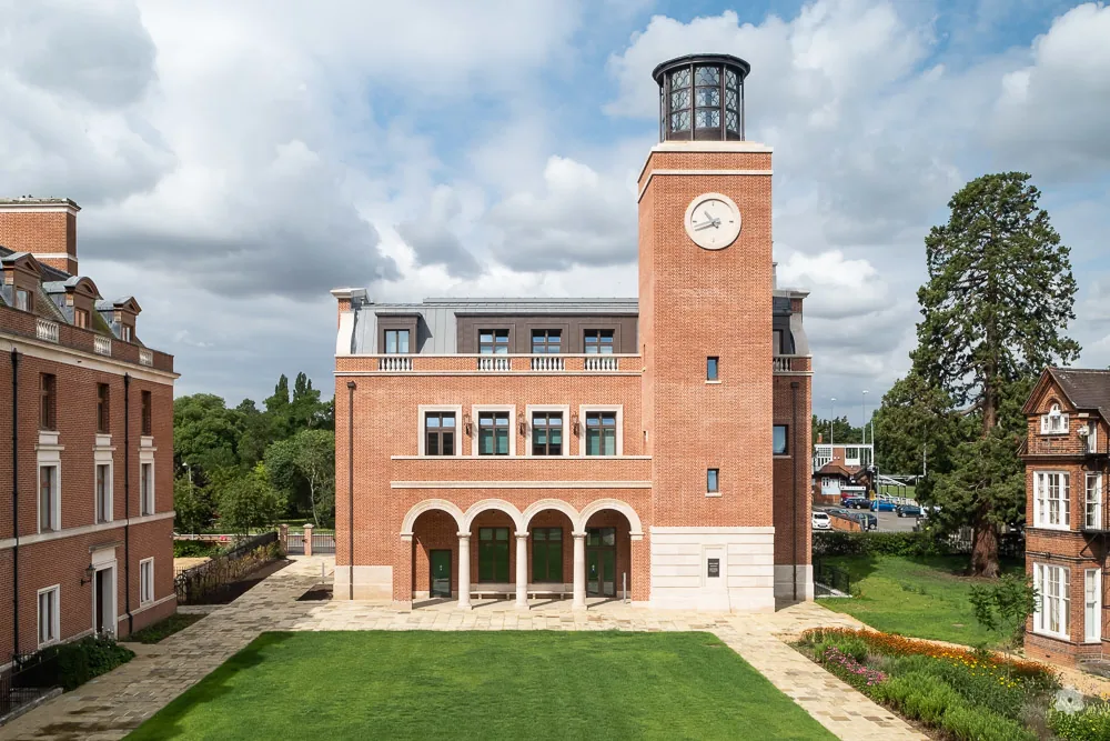 Cambridge University fenêtres de la bibliothèque