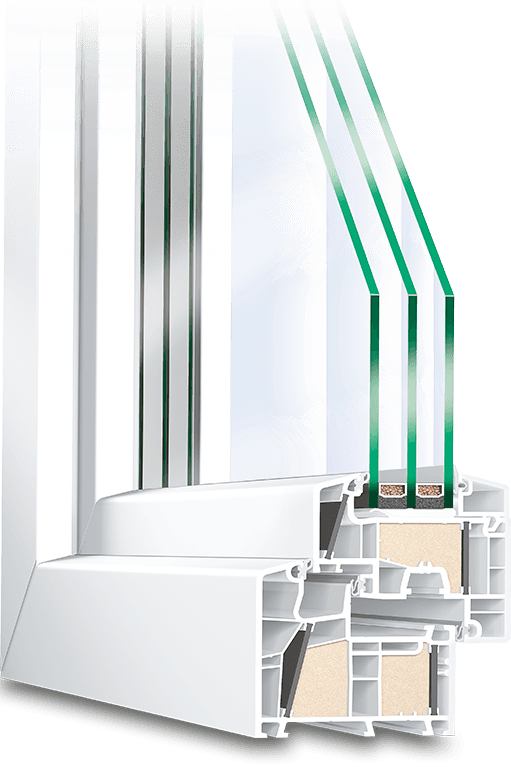 La fenêtre en PVC Energeto 8000ED