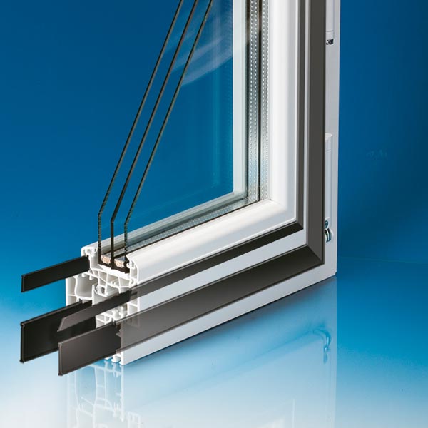 Fenêtre à économie d'énergie ENERGETO 5000ED composite